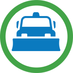 Snow Plowing icon